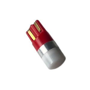 Светодиодная лампа цоколь Т10 красный/синий/желтый