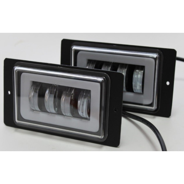 Светодиодный прожектор с ДХО