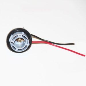 Разъём с посадочным цоколем BA15 1156 (S25 1 контактный)