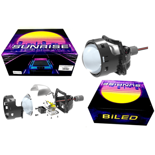 Bi-LED модуль 3″ SUNRISE Mini 24V