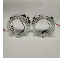 Маска для линзы 2,5′ Круглая с Led подсветкой 028