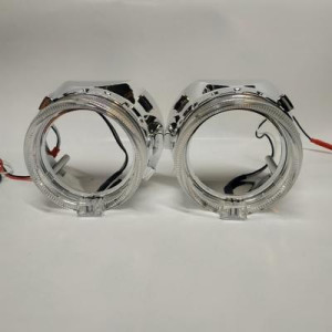 Маска для линзы 2,5′ Круглая с Led подсветкой 028