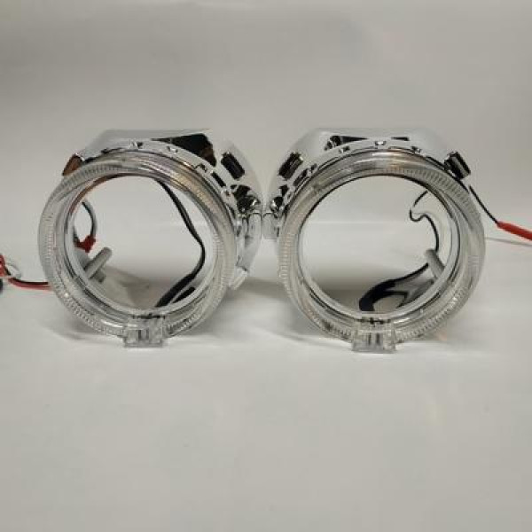 Маска для линзы 2,5′ Круглая с Led подсветкой 028 Маска для линзы 2,5′ Круглая с Led подсветкой 028