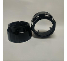 Маска для линзы 2,5′ Черная круглая 001B