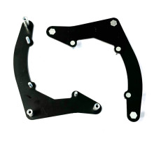 Переходные рамки ТИП-53 Volkswagen Tiguan вместо отражателя ближнего света