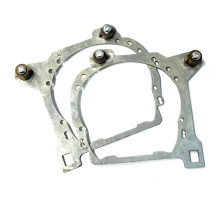 Переходные рамки ТИП-56 Volkswagen Touran вместо отражателя ближнего света