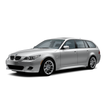 Стекло для фары BMW 5 E60 / E61 (2003-2010) С LED ресничкой и секцией поворотника